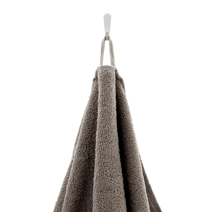 毛羽落ちしにくい抗菌防臭 フェイスタオル グレー