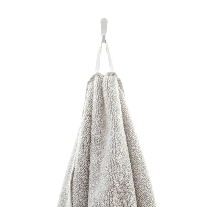 ふんわりやわらかフェイスタオル シルバーグレー