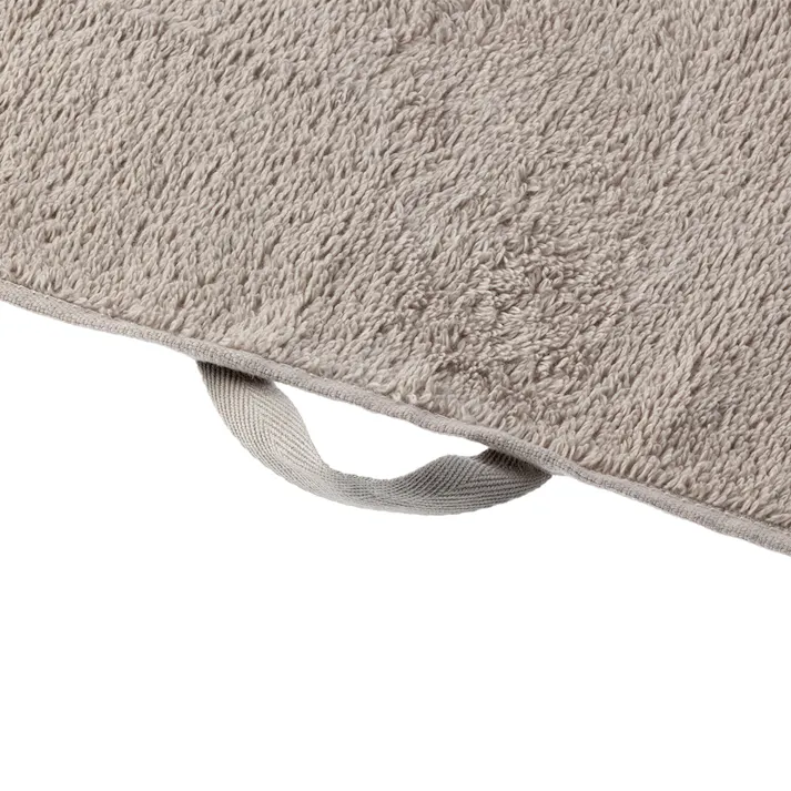 ふんわりやわらかスリムバスタオル ウォームグレー