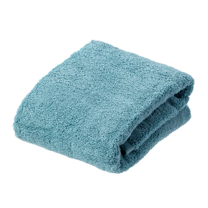 ふんわりやわらかバスタオル ブルー