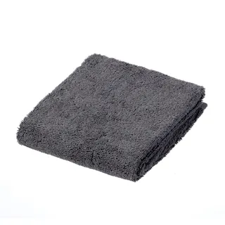 洗濯してもふんわり長持ちフェイスタオル グレー