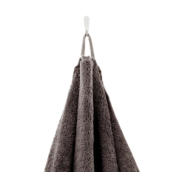 洗濯してもふんわり長持ちバスタオル グレー