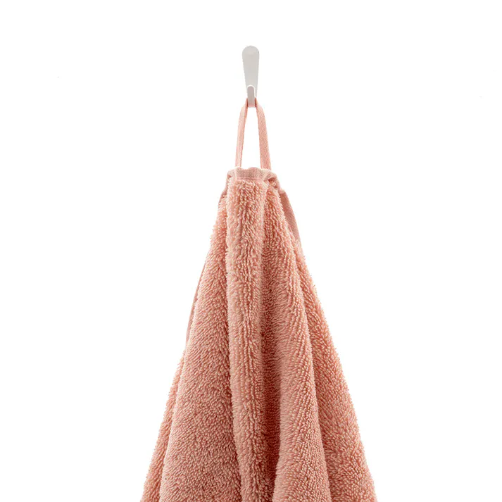 洗濯してもふんわり長持ちバスタオル サーモンピンク