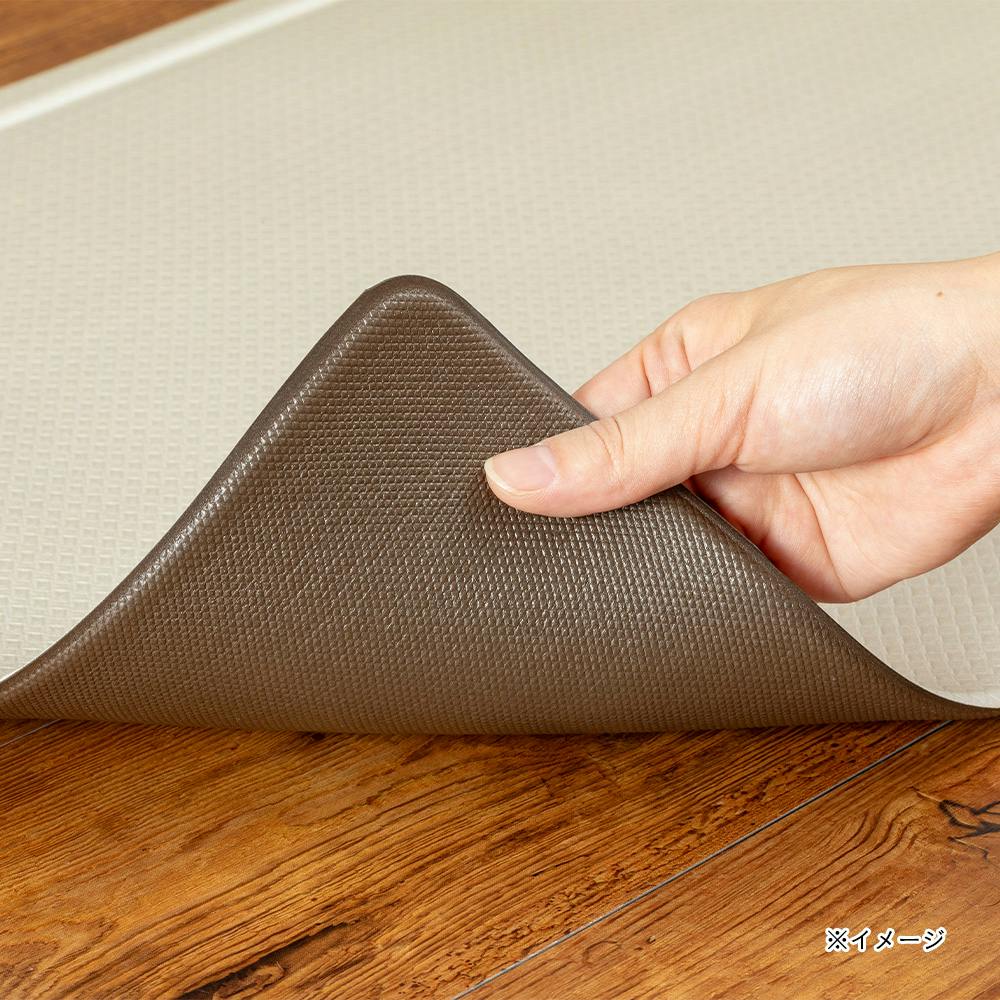 G 新品 クッションマット 180cm ブラウン 茶色 フロアマット 座布団 A 新品 フロアマット 180cm ブラウン 茶色 クッションマット 座布団