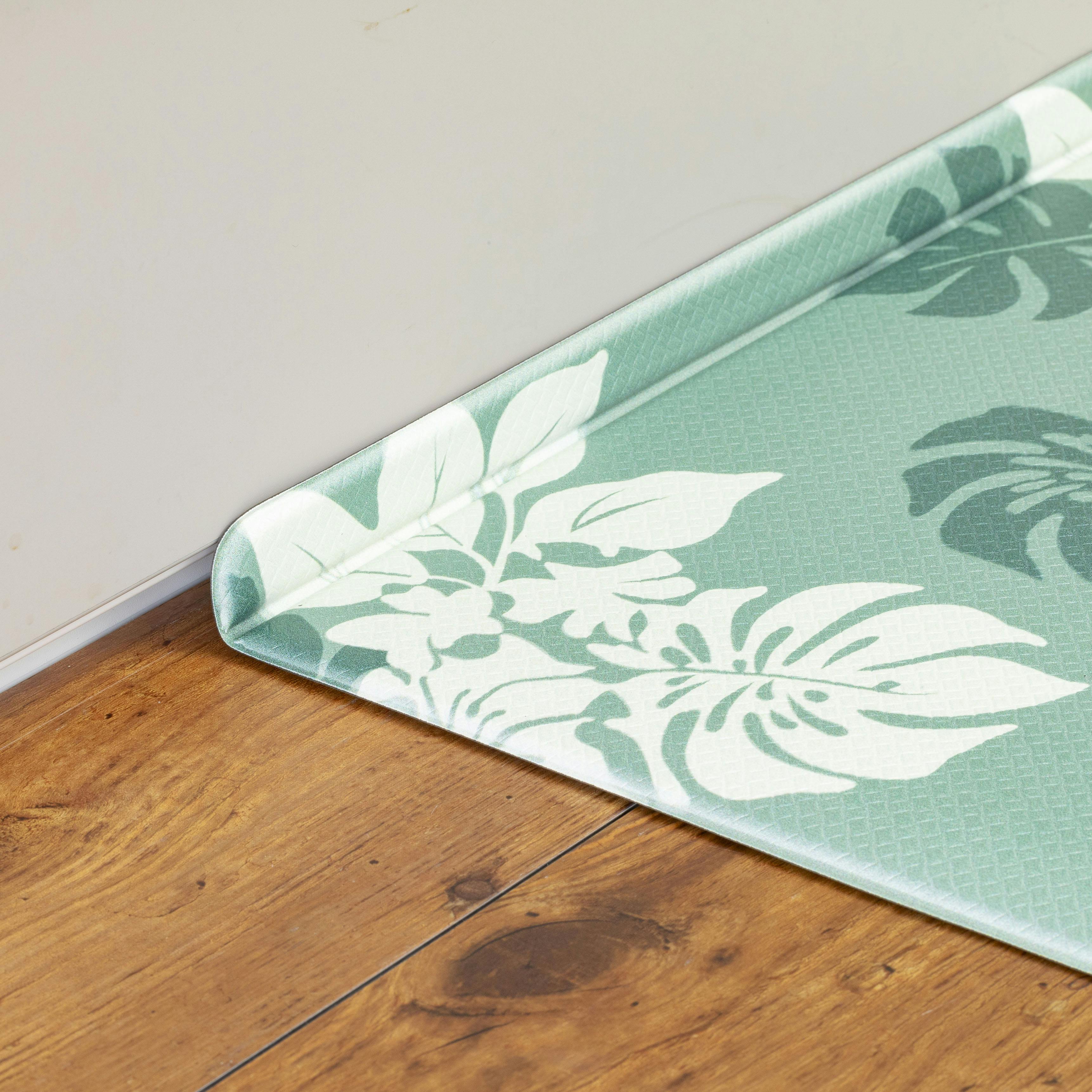 すき間を埋めるキッチンマット L-Fit リーフ 45×120cm 厚み6mm