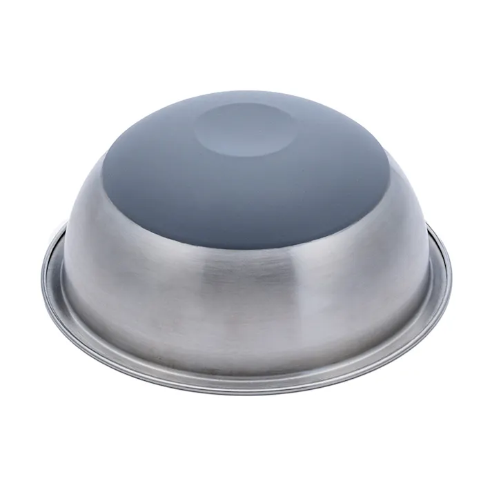 滑りにくいステンレスボウル 18cm 目盛付き