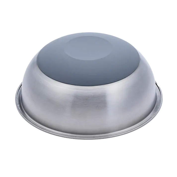 滑りにくいステンレスボウル 24cm 目盛付き