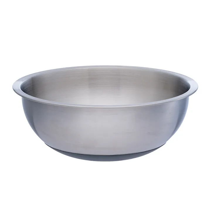 滑りにくいステンレスボウル 24cm 目盛付き