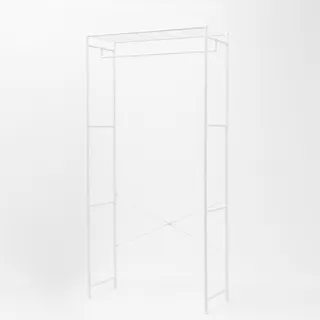T32 チェスト上ハンガーラック ワイド ホワイト