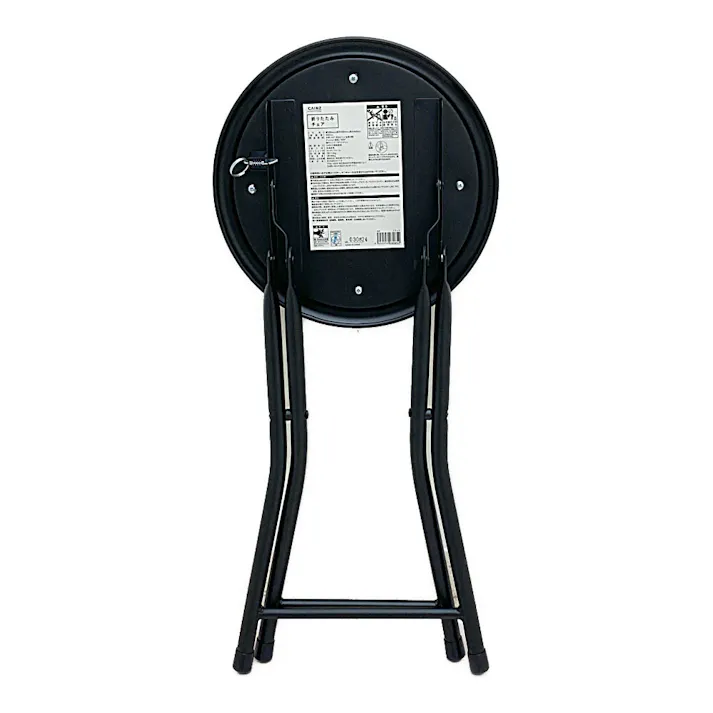 折りたたみチェア ブラック