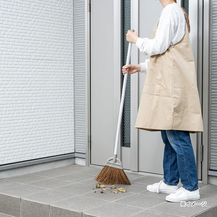 赤シダほうき 長柄