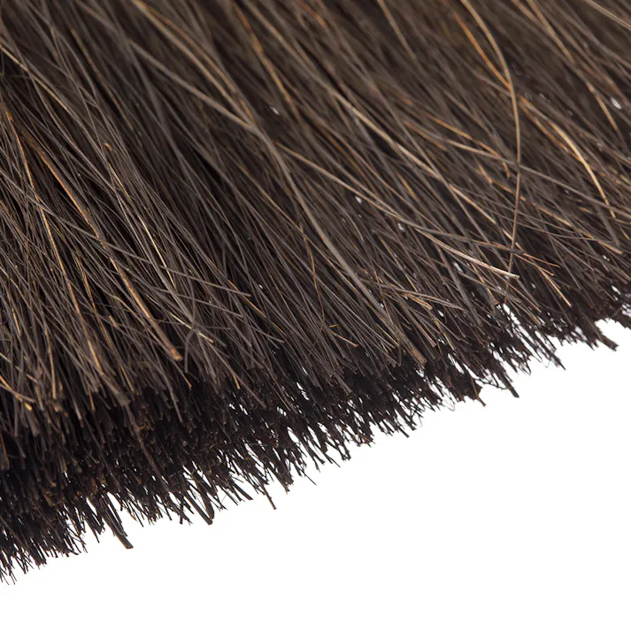 黒シダほうき 短柄