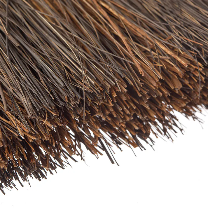 赤シダ 黒シダ混用ほうき 長柄