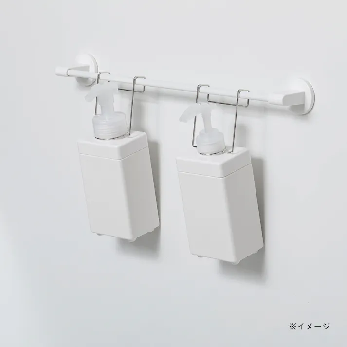 注ぎやすくヌメリにくいディスペンサー 泡タイプ 400ml ホワイト