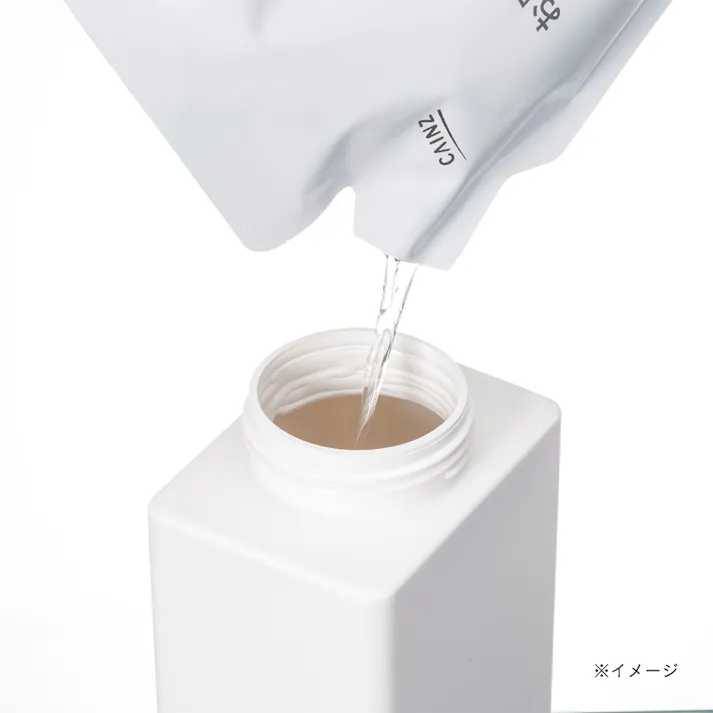 注ぎやすくヌメリにくいディスペンサー 泡タイプ 600ml ホワイト