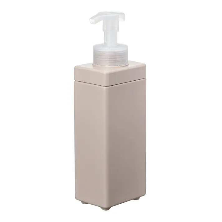 注ぎやすくヌメリにくいディスペンサー 泡タイプ 600ml ウォームグレー