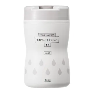 カインズ アルコールタイプ 除菌ウェットティシュー 厚手 本体 100枚