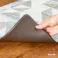 すき間を埋めるキッチンマット L-Fit 幾何柄 45×120cm 厚み6mm クッション性 抗菌 燃えにくい 防カビ 拭くだけお手入れ