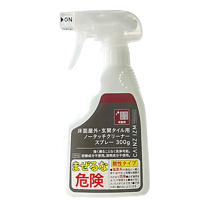 CAINZ IZM 床面屋外・玄関タイル用 ノータッチクリーナー スプレー 300g