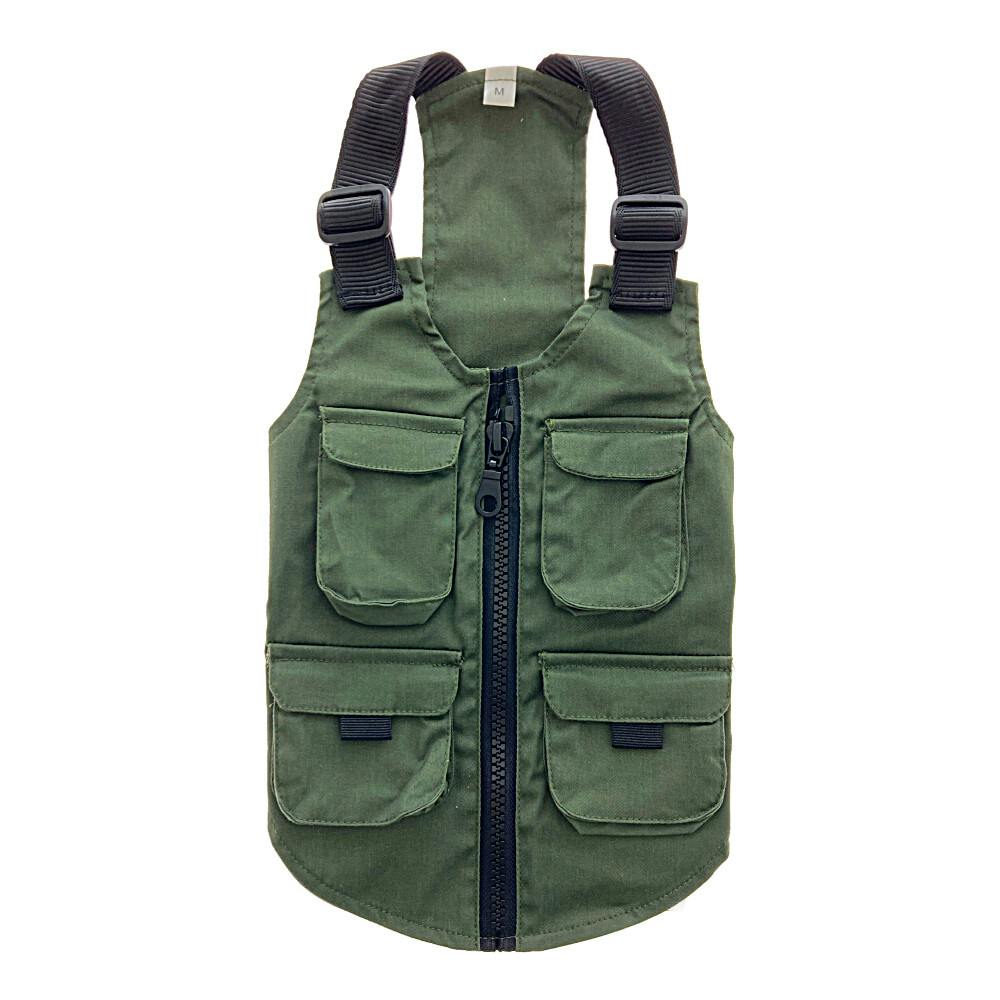 グレーのフィールドベスト NT3251N Lサイズ 送料無料】タクティカルベスト グレー Sサイズ ペット服(犬の服