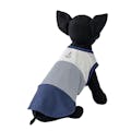 【送料無料】アンカープリントボーダーカットソー ネイビー SDサイズ ペット服(犬の服)