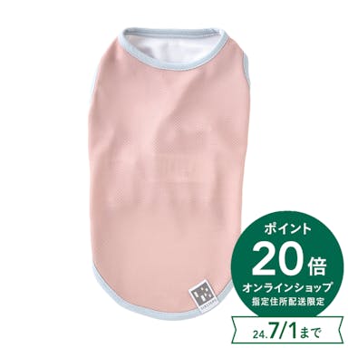【指定住所配送P20倍・送料無料】COOLタンクトップ ピンク SDサイズ ペット服(犬の服)