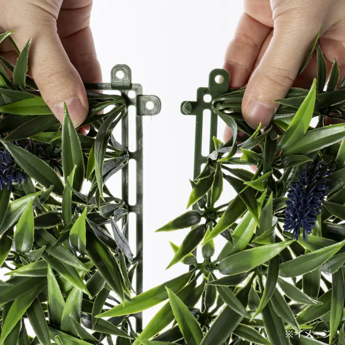 グリーンマット(ラベンダー)25×25cm