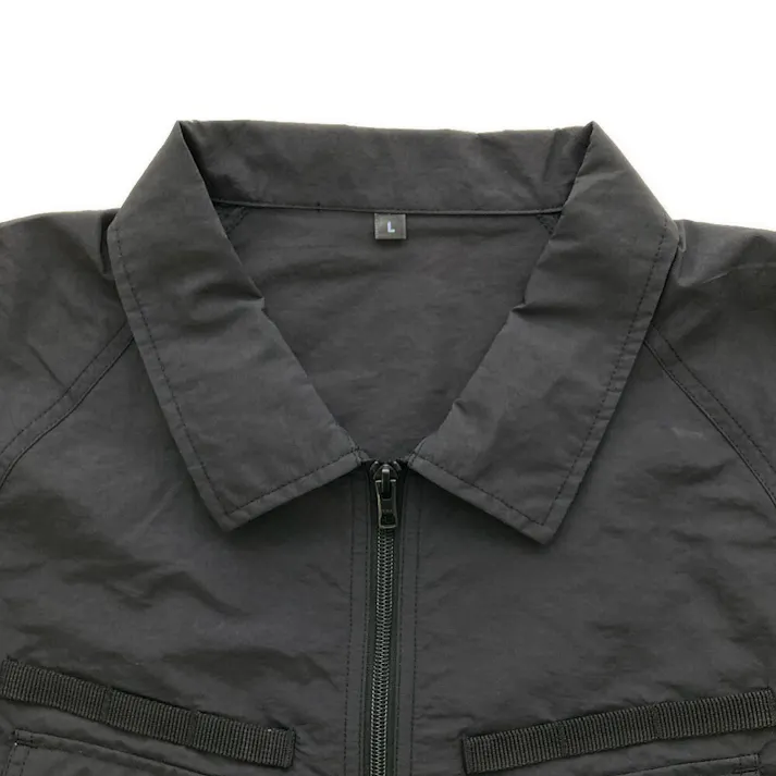 カインズ GDナイロンジッパーシャツ L ブラック