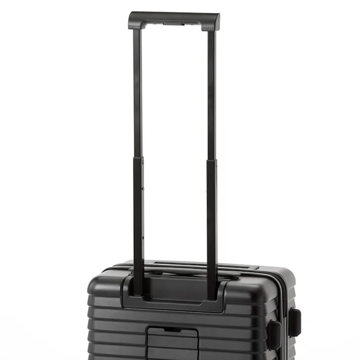 TRADDY ロックができるすぅーと転がるキャスター付きキャリーバッグ+4 30L ブラック