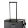 TRADDY ロックができるすぅーと転がるキャスター付きキャリーバッグ+4 52L ブラック