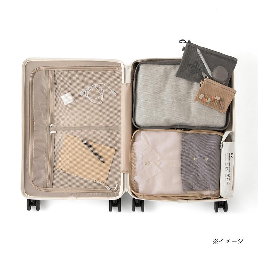 TRADDY ファスナーキャリー52L TRADDY すぅーと転がるキャスター付きキャリー 85L レッド(販売