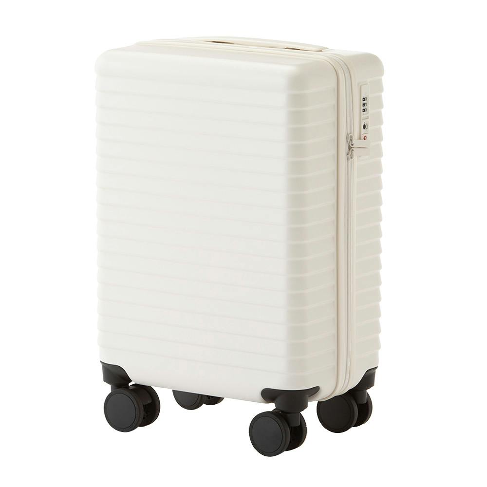 TRADDY すぅーと転がるキャスター付きキャリー 30L ホワイト 機内持ち込み スーツケース・キャリーケース~51L TRADDY すぅーと転がるキャスター付きキャリー 30L ホワイト 機内持ち込み スーツケース・キャリーケース~51L