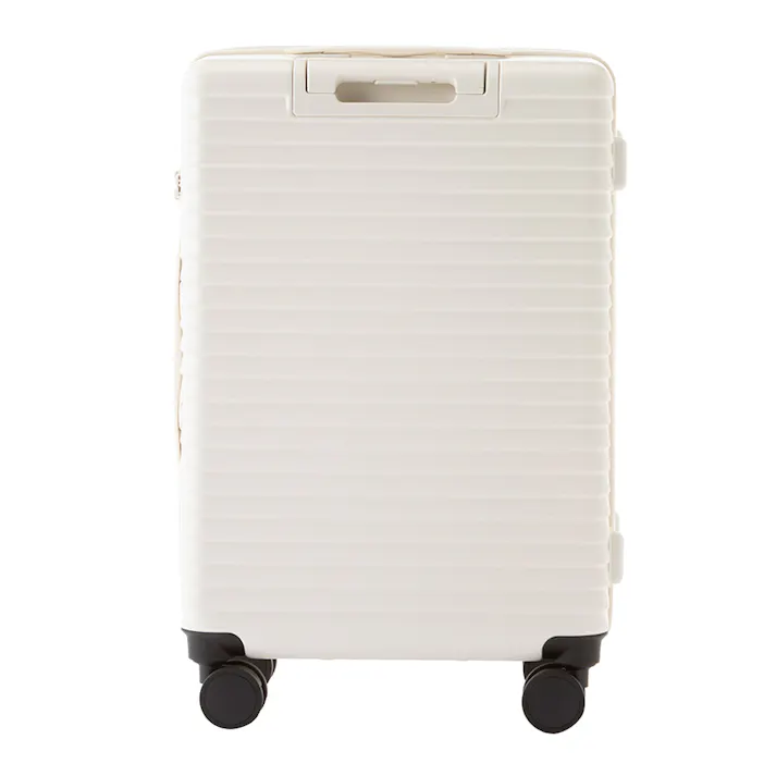 TRADDY すぅーと転がるキャスター付きキャリー 52L ホワイト