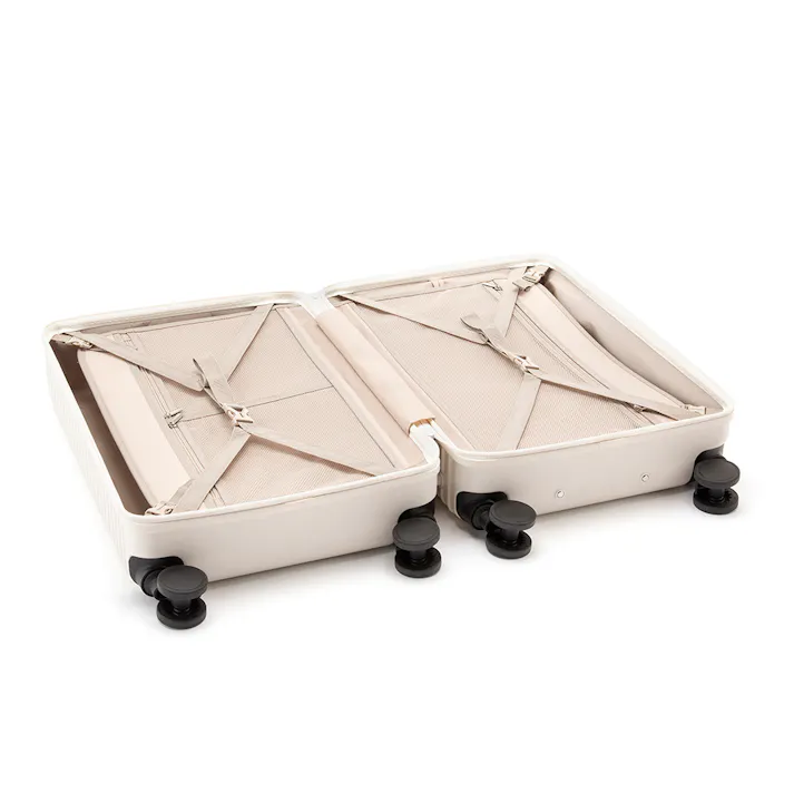 TRADDY すぅーと転がるキャスター付きキャリー 52L ホワイト