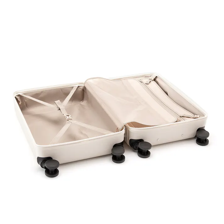 TRADDY すぅーと転がるキャスター付きキャリー 52L ホワイト