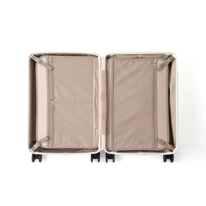 TRADDY すぅーと転がるキャスター付きキャリー 52L ホワイト