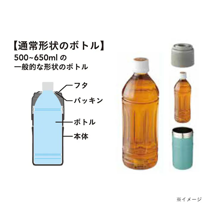 保冷保温 ボトルホルダー ミントグリーン(販売終了)