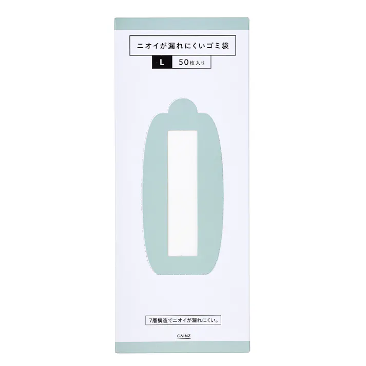 ニオイが漏れにくいゴミ袋 L 50枚