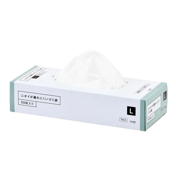 ニオイが漏れにくいゴミ袋 L 50枚