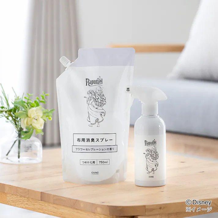 ディズニー 布用消臭スプレー ラプンツェル フラワーセレブレーションの香り 詰替 750ml