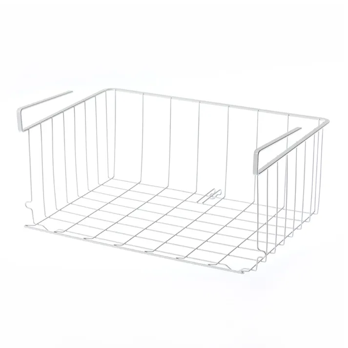 積重ねできるワイヤーラック ホワイト