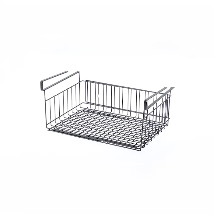 ワイヤーラック 伸縮式 ブラック