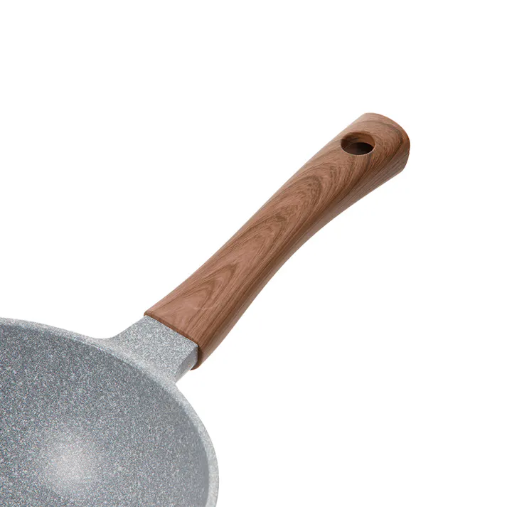 IH対応 ストーンマーブルフライパン 22cm深型