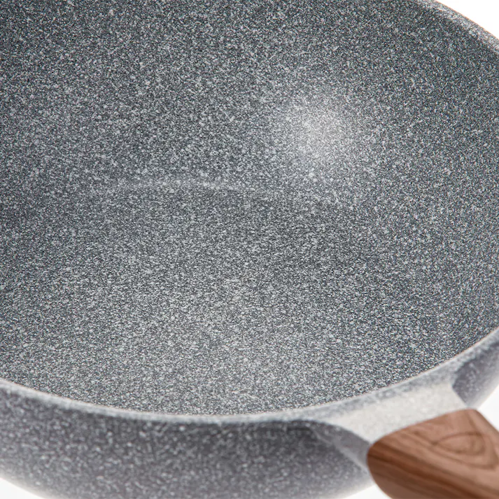 IH対応 ストーンマーブルフライパン 22cm深型