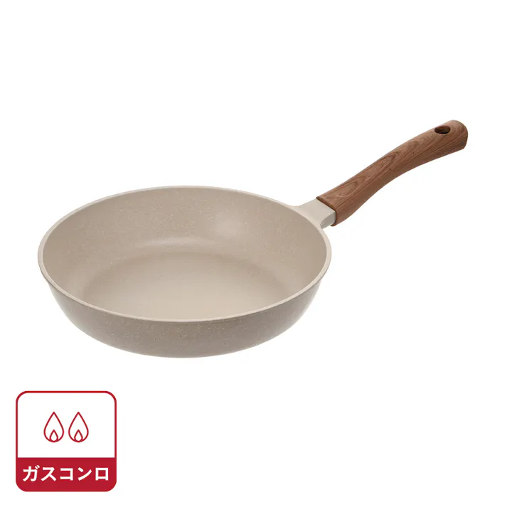 ガス火専用 ストーンマーブルフライパン 26cm