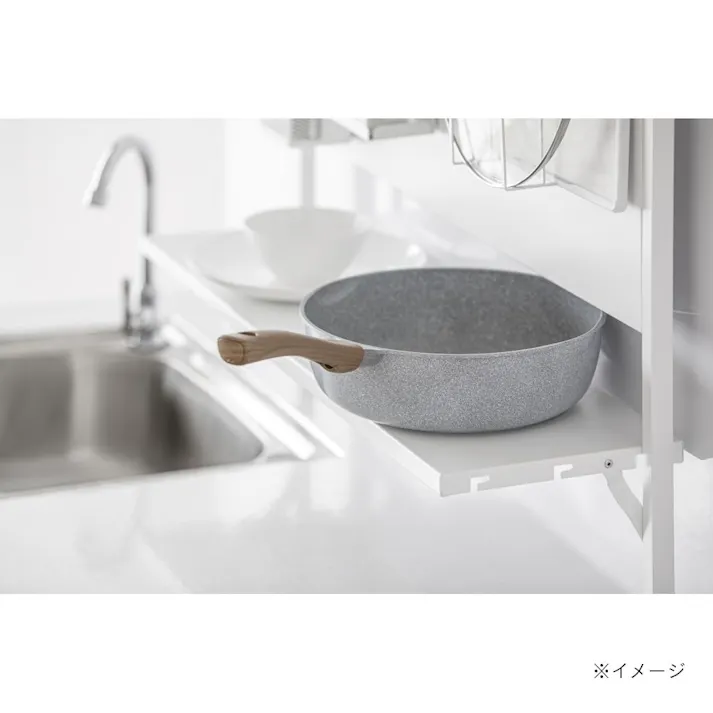 IH対応 ストーンマーブルフライパン 26cm鍋型