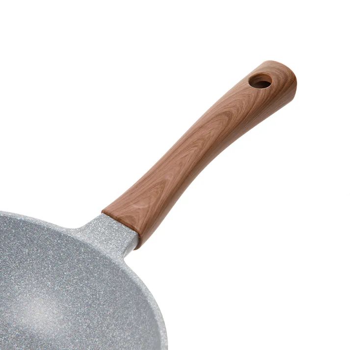 IH対応 ストーンマーブルフライパン 28cm深型