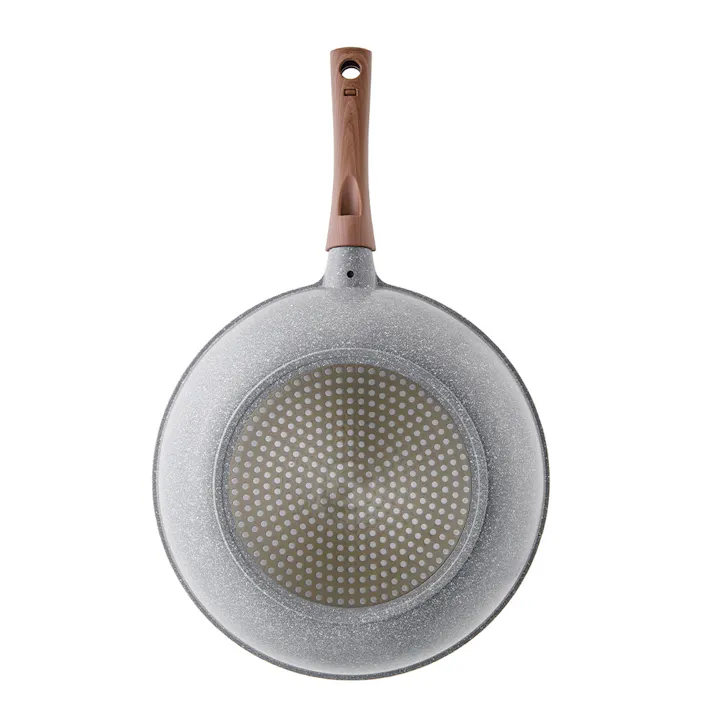 IH対応 ストーンマーブルフライパン 28cm深型