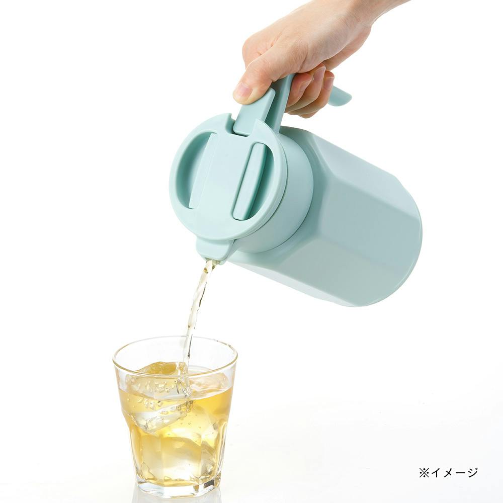 洗いやすい卓上ポット 750ml グリーン | 保温ポット・ピッチャー・水筒