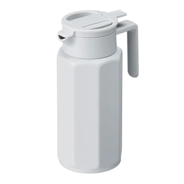 洗いやすい卓上ポット 1000ml グレー